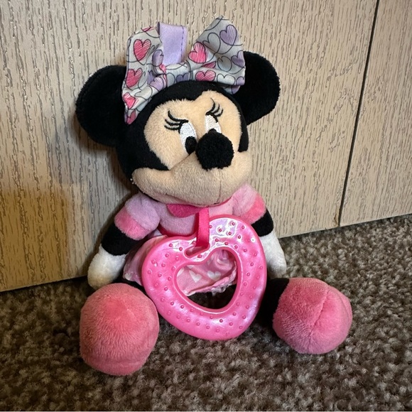 Disney Baby Minnie Mouse Rattle Doll - Picture 2 of 7